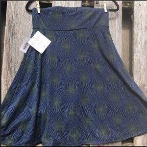 LuLaRoe azure skirt